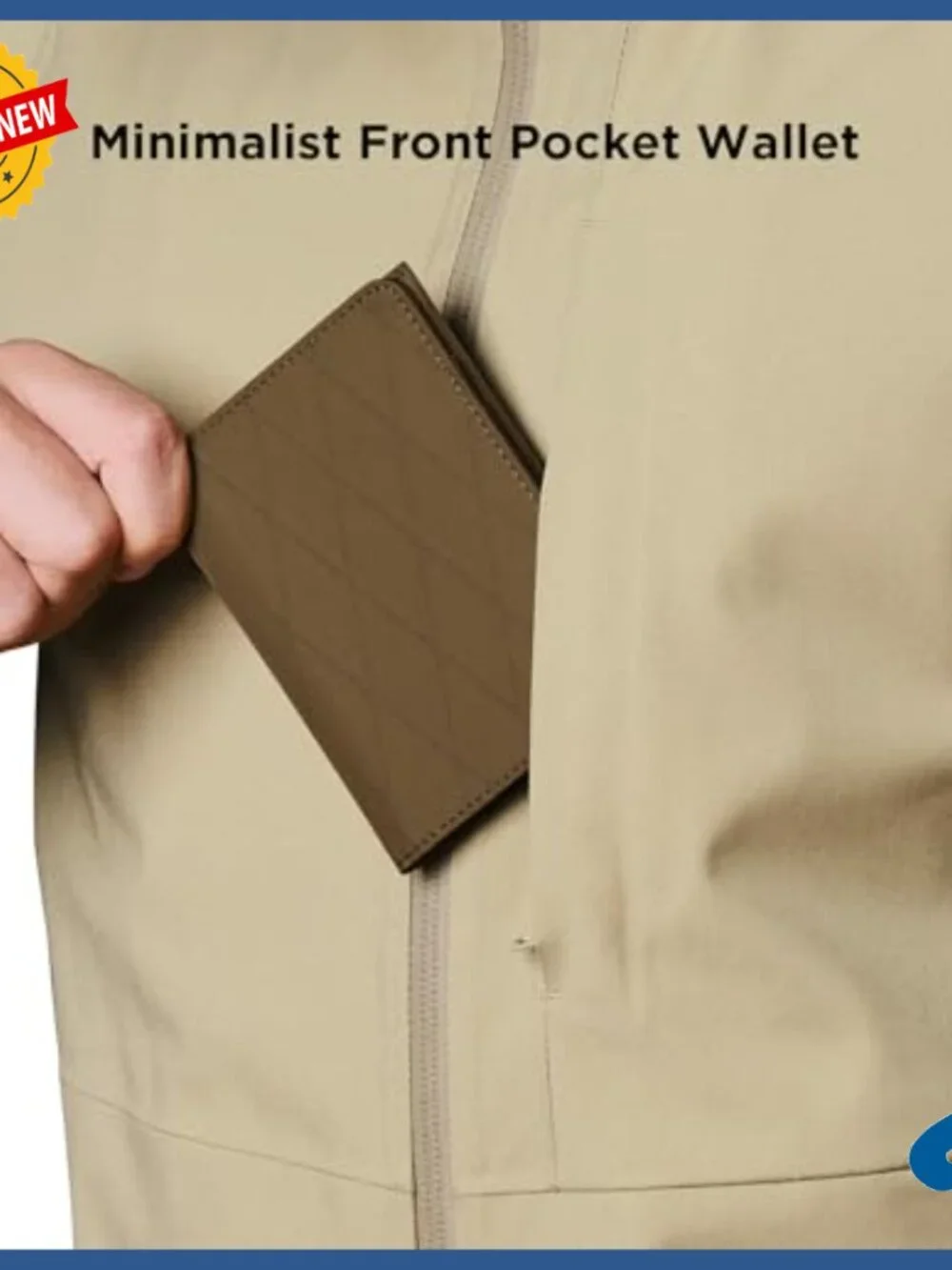 Slim RFID Bifold Wallet Holds 8-10 Cards Waterproof X-Pac VX21